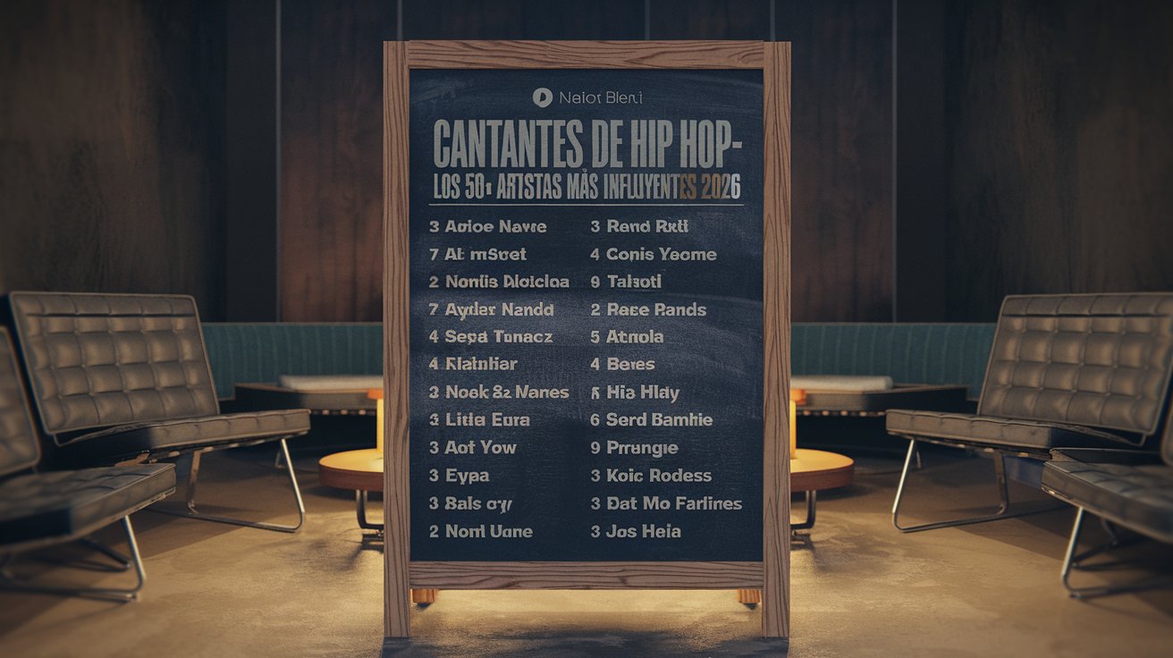 Cantantes de Hip Hop: Los 50+ Artistas Más Influyentes 2026